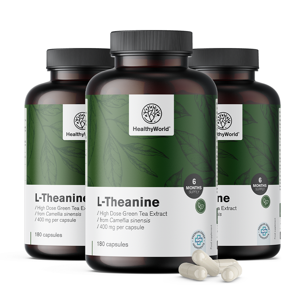 L-Teanin 400 mg v kapsulah