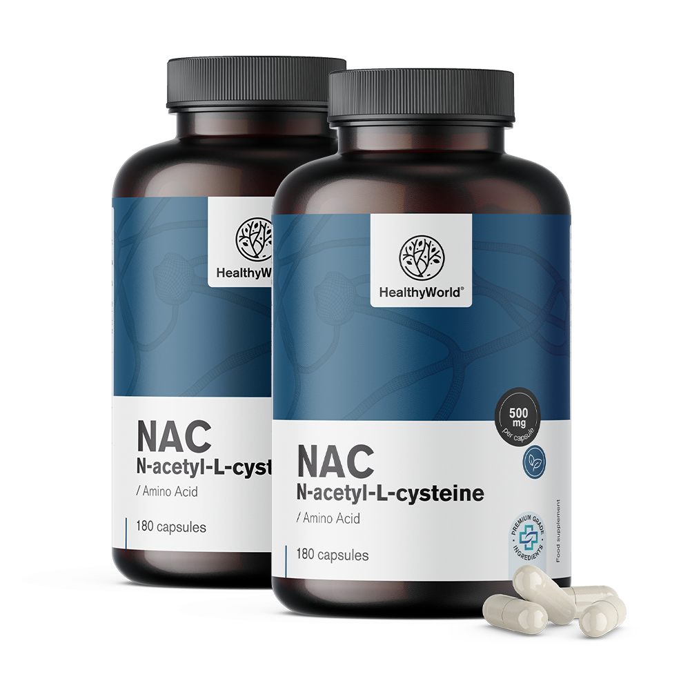 N-acetil cistein oziroma NAC v kapsulah