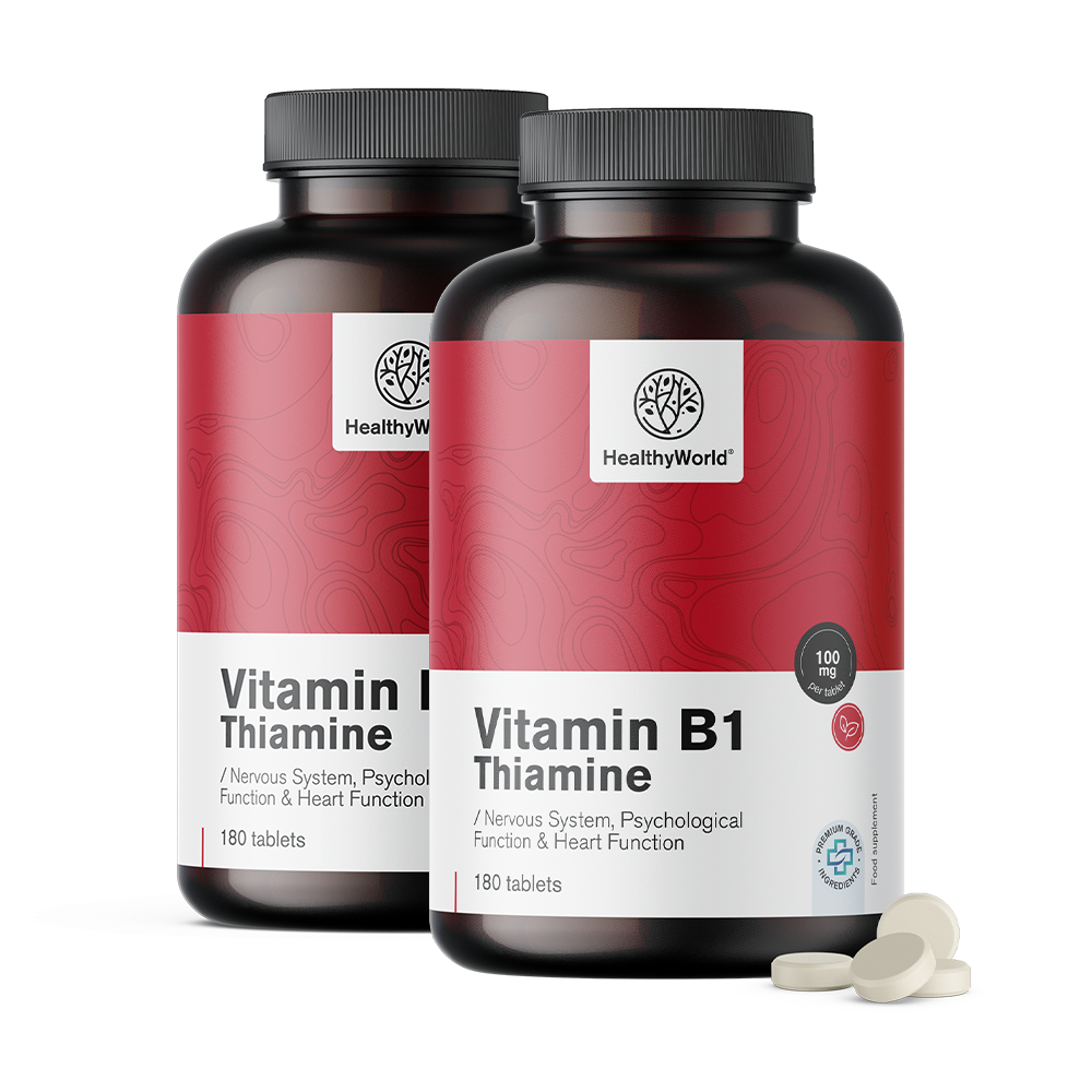 Vitamin B1 – tiamin 100 mg v tabletah