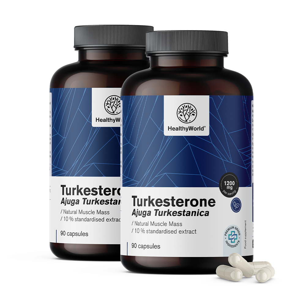 Turkesteron 1200 mg v kapsulah