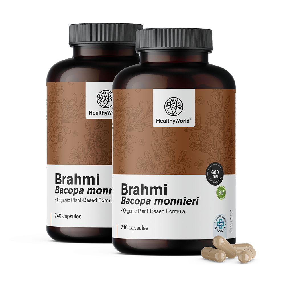 BIO Brahmi 600 mg v kapsulah