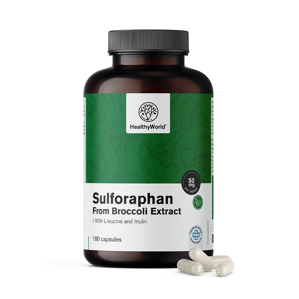 Sulforafan – iz izvlečka brokolija 50 mg