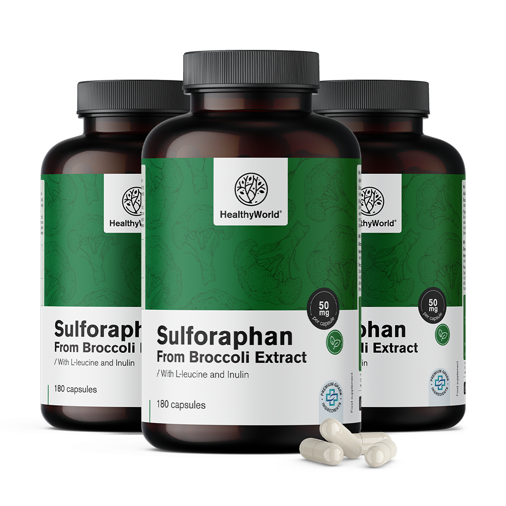 Sulforafan – iz izvlečka brokolija 50 mg