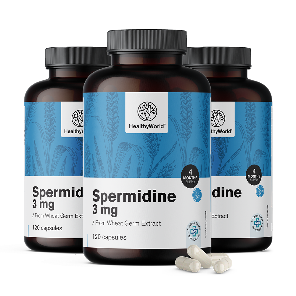 Spermidin 3 mg – iz izvlečka pšeničnih kalčkov