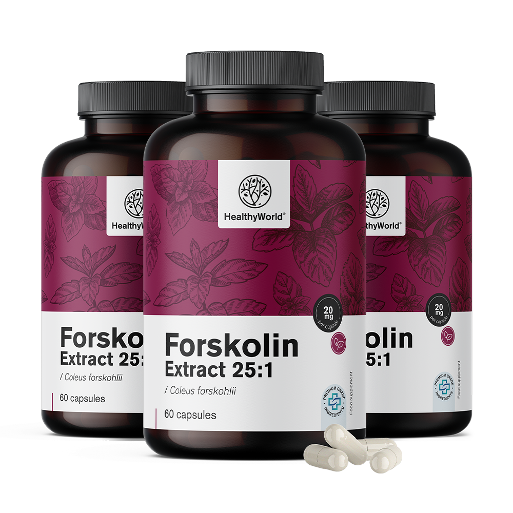 Forskolin – iz izvlečka indijske koprive 20 mg