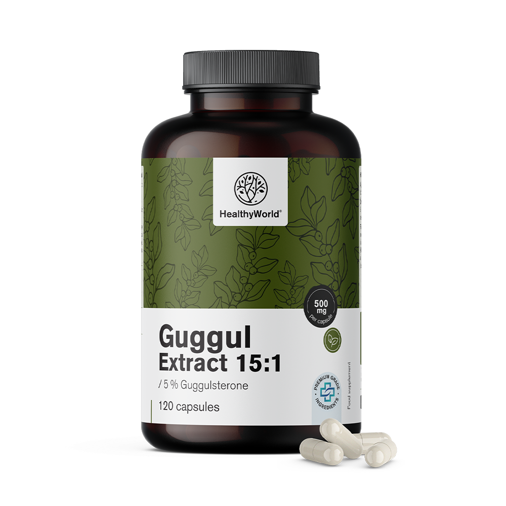 Guggul 500 mg – izvleček 15:1