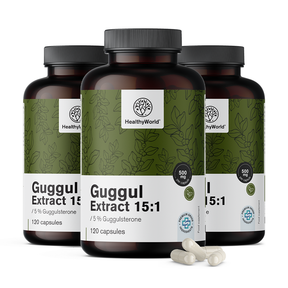 Guggul 500 mg – izvleček 15:1